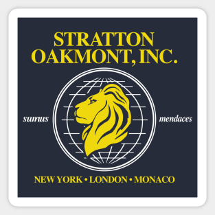 Stratton Oakmont 80s Sticker